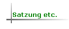 Satzung etc.